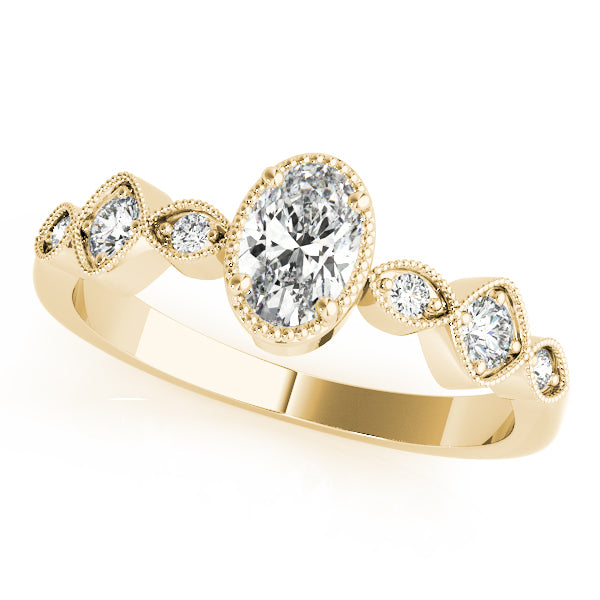OVAL FASHION RING