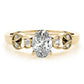 OVAL FASHION RING