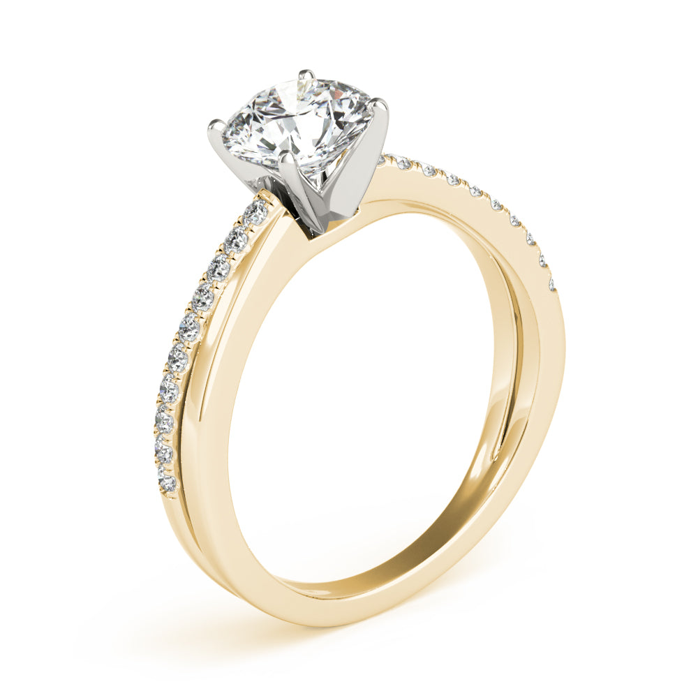 Intertwined Engagement Ring