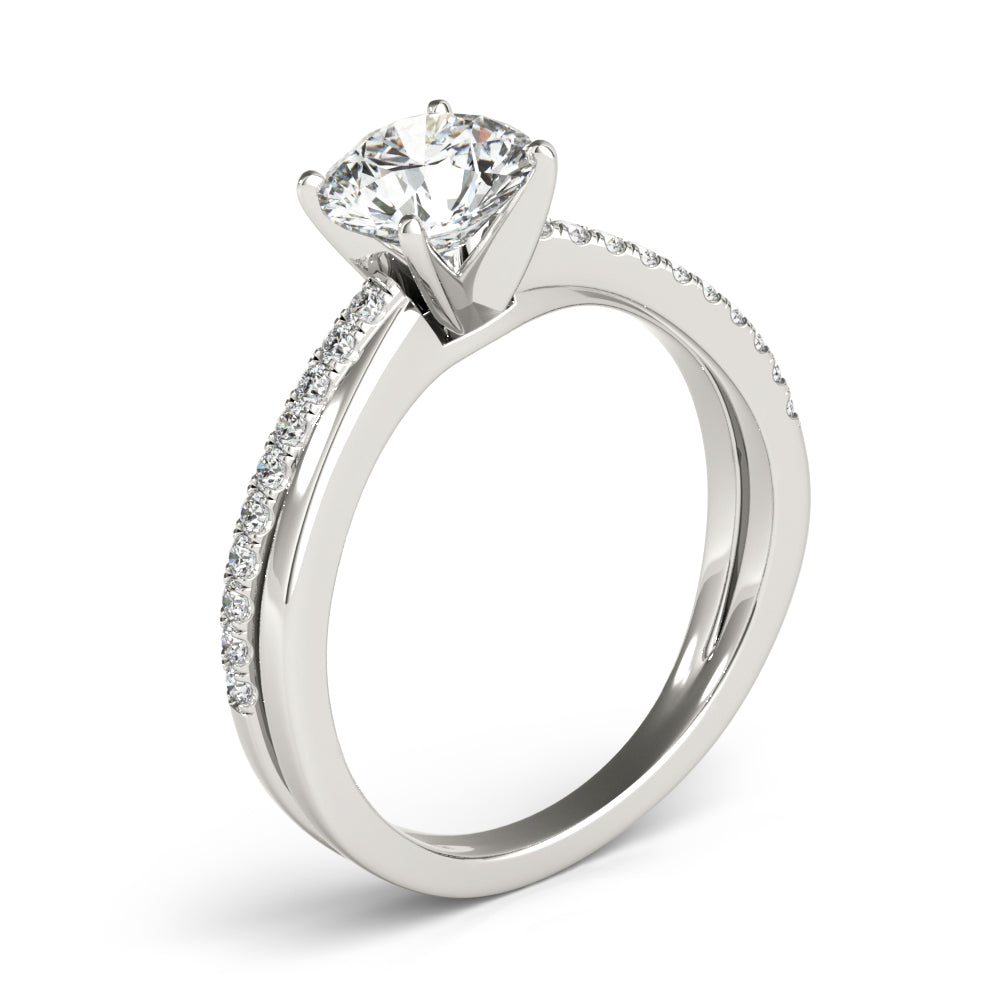 Intertwined Engagement Ring