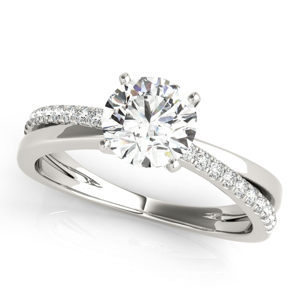 Intertwined Engagement Ring