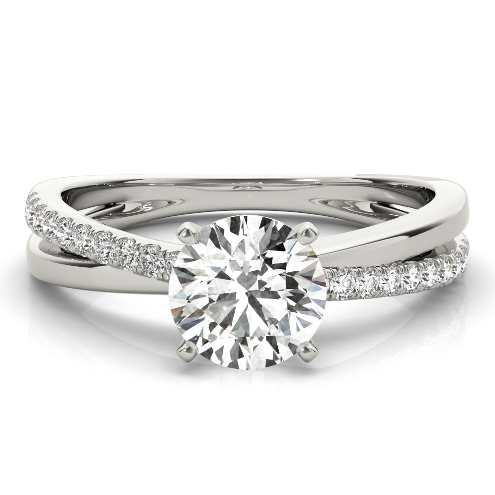 Intertwined Engagement Ring