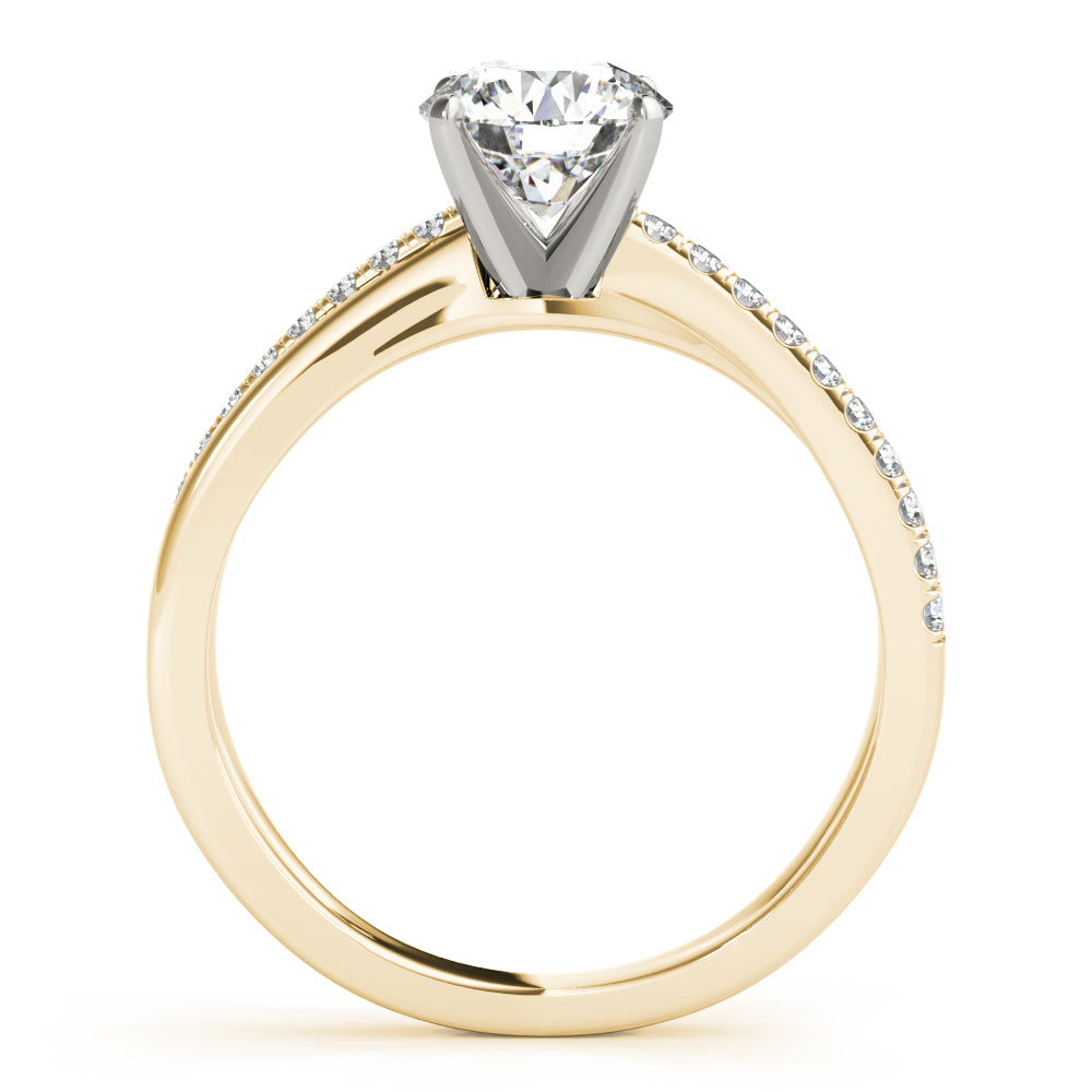 Intertwined Engagement Ring