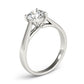 4-Prong Cathedral Solitaire Engagement Ring