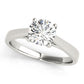 4-Prong Cathedral Solitaire Engagement Ring