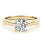 4-Prong Cathedral Solitaire Engagement Ring