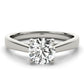 4-Prong Cathedral Solitaire Engagement Ring