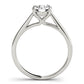 4-Prong Cathedral Solitaire Engagement Ring