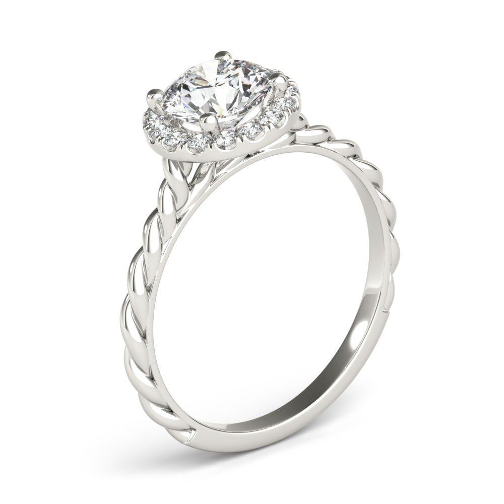ENGAGEMENT RINGS ROUND CENTER