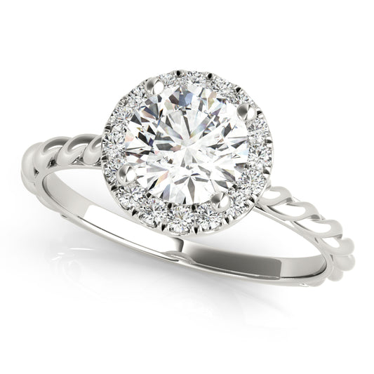 ENGAGEMENT RINGS ROUND CENTER