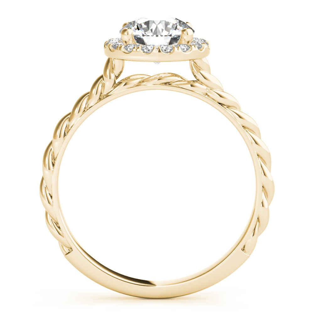 ENGAGEMENT RINGS ROUND CENTER