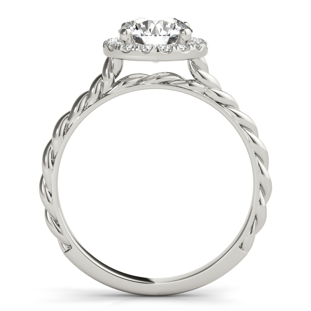 ENGAGEMENT RINGS ROUND CENTER