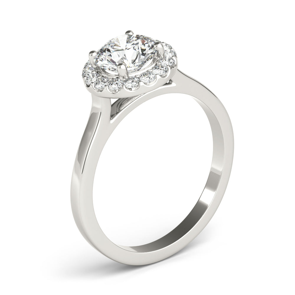 ENGAGEMENT RINGS ROUND HALO