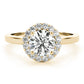 ENGAGEMENT RINGS ROUND HALO