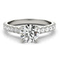 Split-Prong Cathedral Engagement Ring