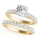 Split-Prong Cathedral Engagement Ring