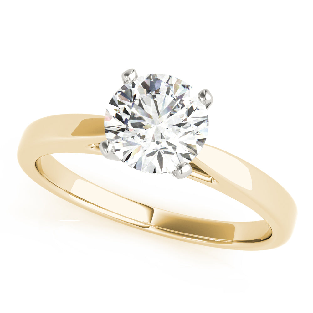 Solitaire Cathedral Engagement Ring