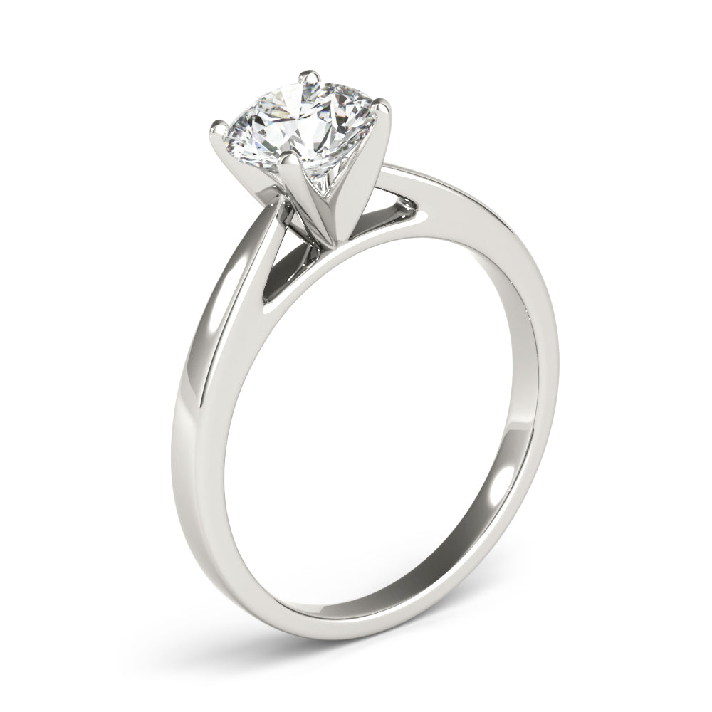 Solitaire Cathedral Engagement Ring