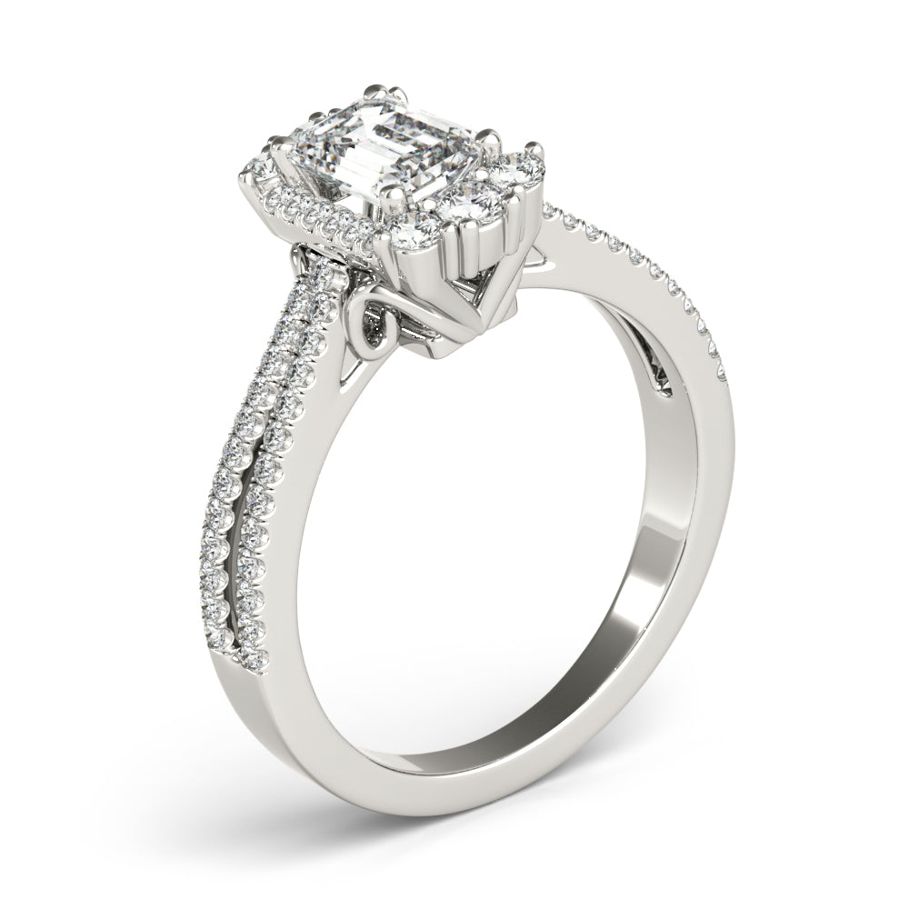 EMERALD CUT ENGAGEMENT