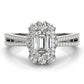 EMERALD CUT ENGAGEMENT