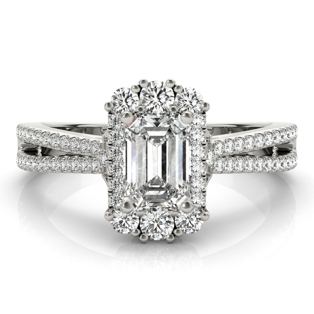 EMERALD CUT ENGAGEMENT