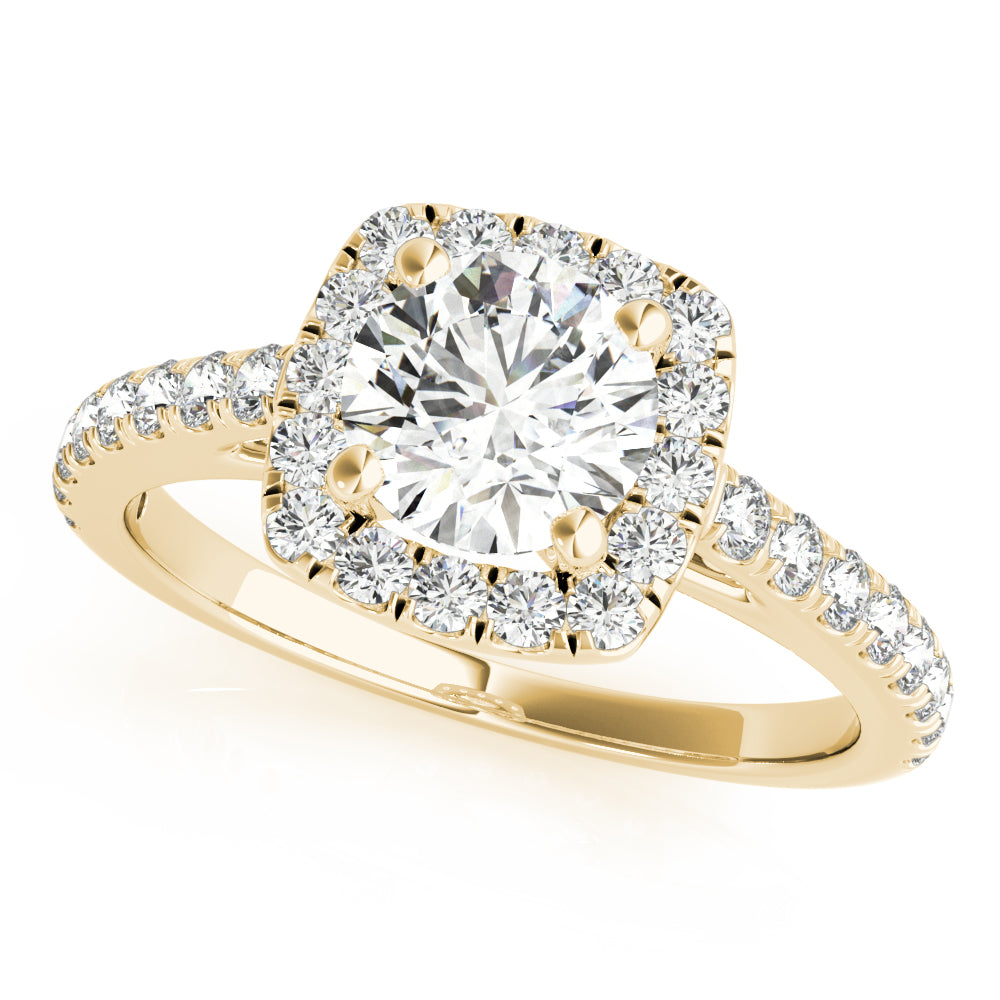 CUSHION HALO ROUND CENTER