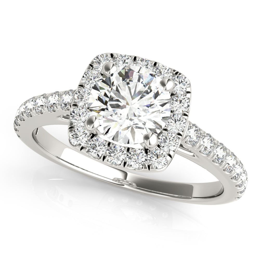 CUSHION HALO ROUND CENTER