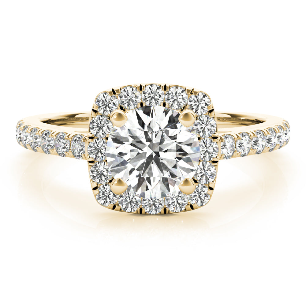CUSHION HALO ROUND CENTER
