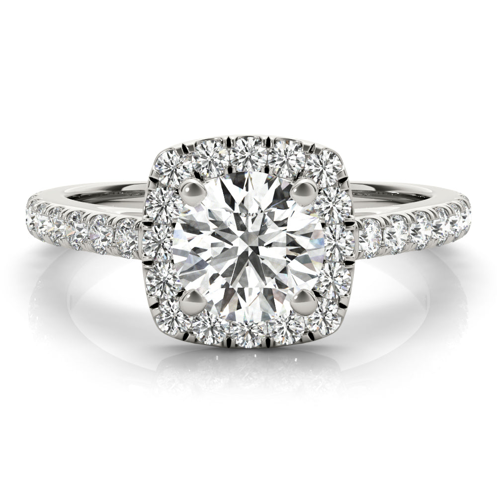 CUSHION HALO ROUND CENTER