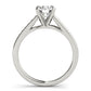 Prong In Channel Cathedral Engagement Rings