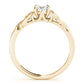 Oval-Cut Solitaire Twisted Engagement Ring