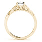 EMERALD CUT COLOR SOLITAIRE