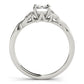 EMERALD CUT COLOR SOLITAIRE