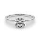 Solitaire Round Engagement Ring