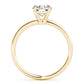 Solitaire Round Engagement Ring