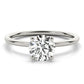 Solitaire Round Engagement Ring