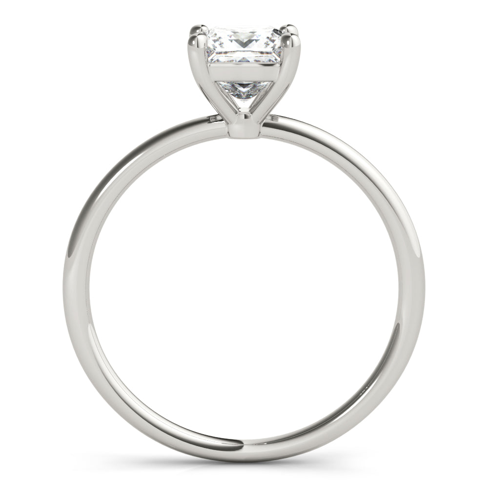 Solitaire Princess Cut Engagement Ring