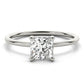 Solitaire Princess Cut Engagement Ring