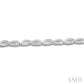 1/6 Ctw 'FIG 8' Shape Round Cut Diamond Bracelet in Sterling Silver