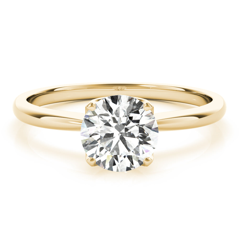ENGAGEMENT RINGS ROUND CENTER