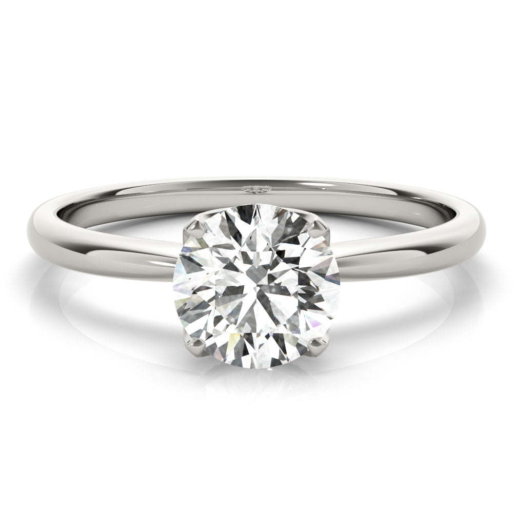 ENGAGEMENT RINGS ROUND CENTER