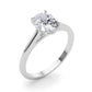 Solitaire Oval Engagement Ring