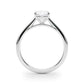 Solitaire Cushion Cut Engagement Ring