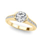 ENGAGEMENT RING ROUND CENTER