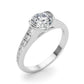 ENGAGEMENT RING ROUND CENTER