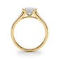 ENGAGEMENT RING ROUND CENTER