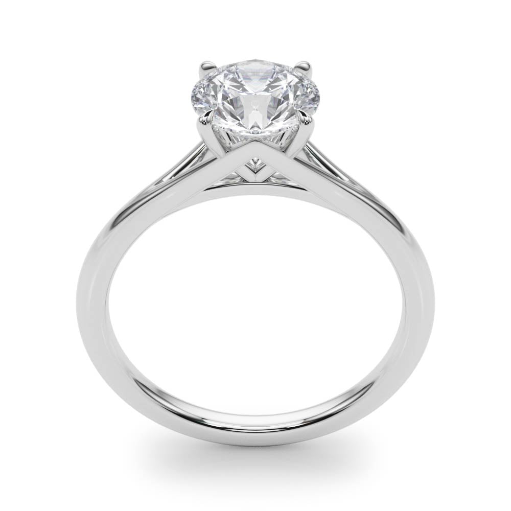 Round Solitaire Engagement Ring