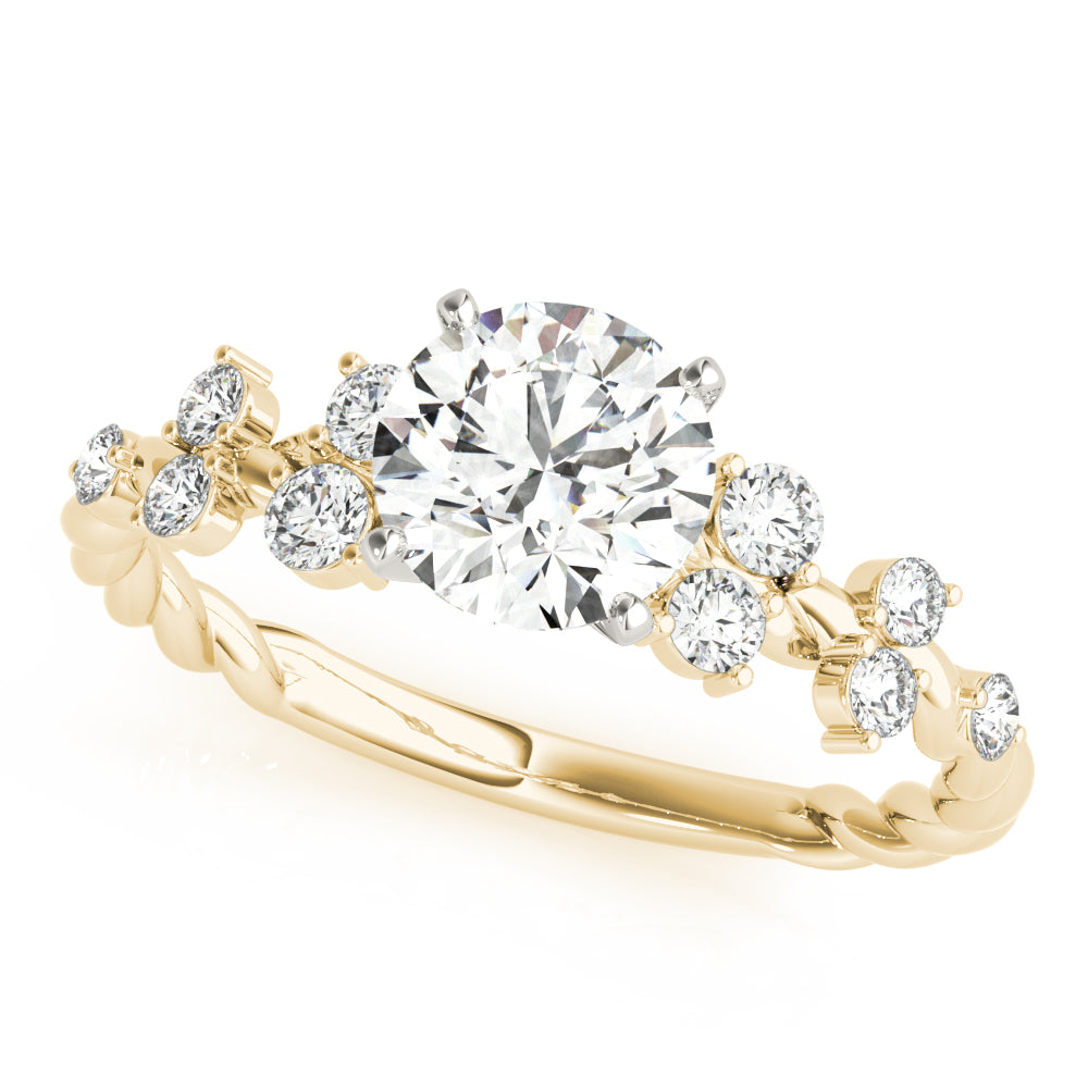 Scattered Style Engagement Ring