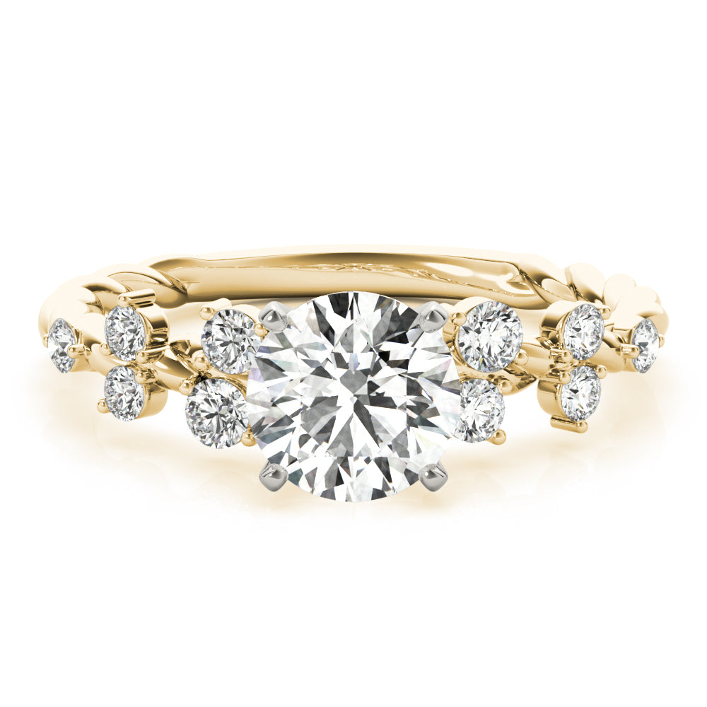 Scattered Style Engagement Ring