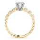 Scattered Style Engagement Ring